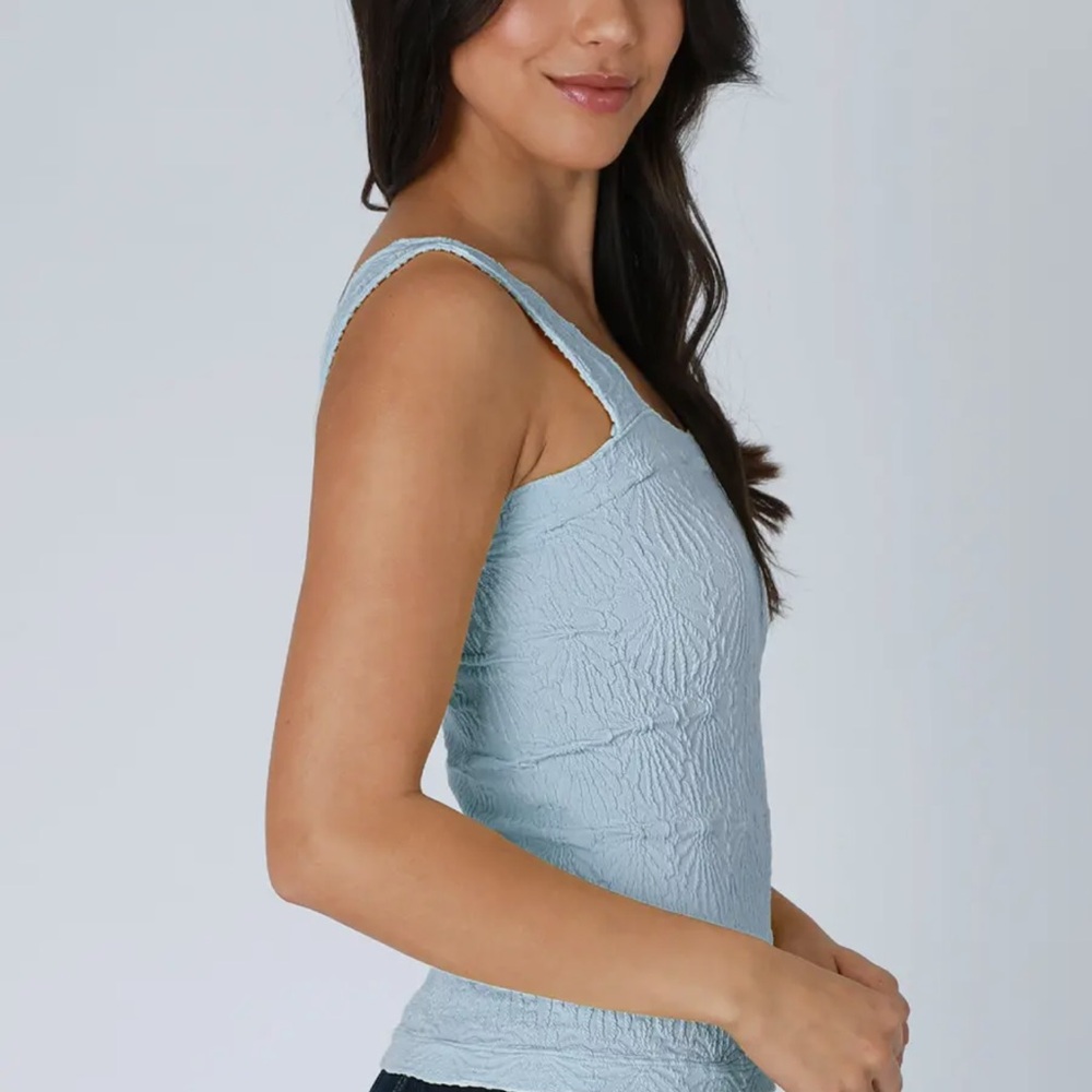 Nikibiki French Roast Textured Square Tank Top - Picture 3 of 3